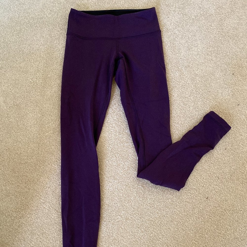 Lululemon Wunder Under Leggings Reversible 4